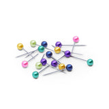 Dritz Petite Pearlized Pins - 3/4" Assorted Colors - 100 ct