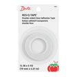 Dritz Res-Q-Tape® - Double-Sided Clear Adhesive Tape - 0.625" x 5yds