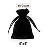 Velvet Gift Bags 4" x 6" Soft and Compact