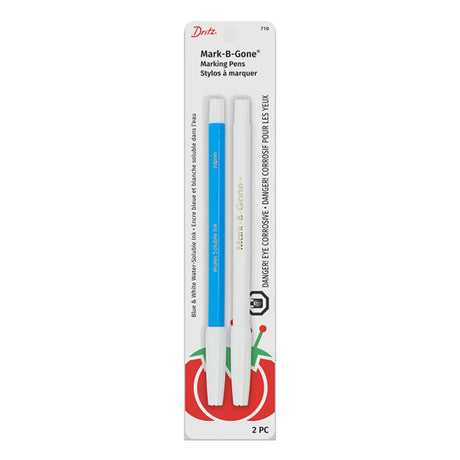 Dritz Mark-B-Gone Marking Pens - Assorted - 2pc