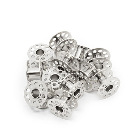 Dritz Box of Class 15 Metal Bobbins - 12ct