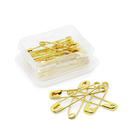 Dritz Quilter's Brass Basting Safety Pins - 2" Gilt - 20pc