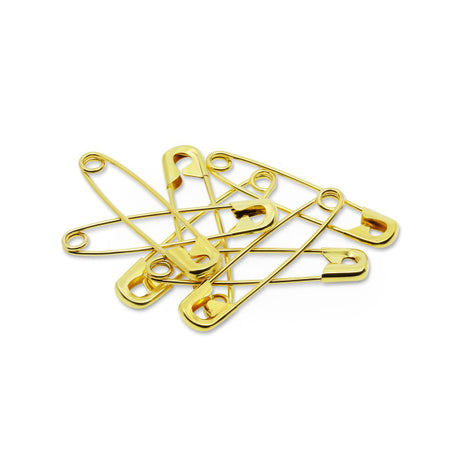 Dritz Quilter's Brass Basting Safety Pins - 2" Gilt - 20pc