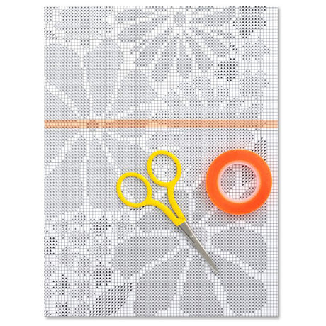 Dritz Stitcher's Highlighter Tape - Pink, Orange and Yellow - 0.25"