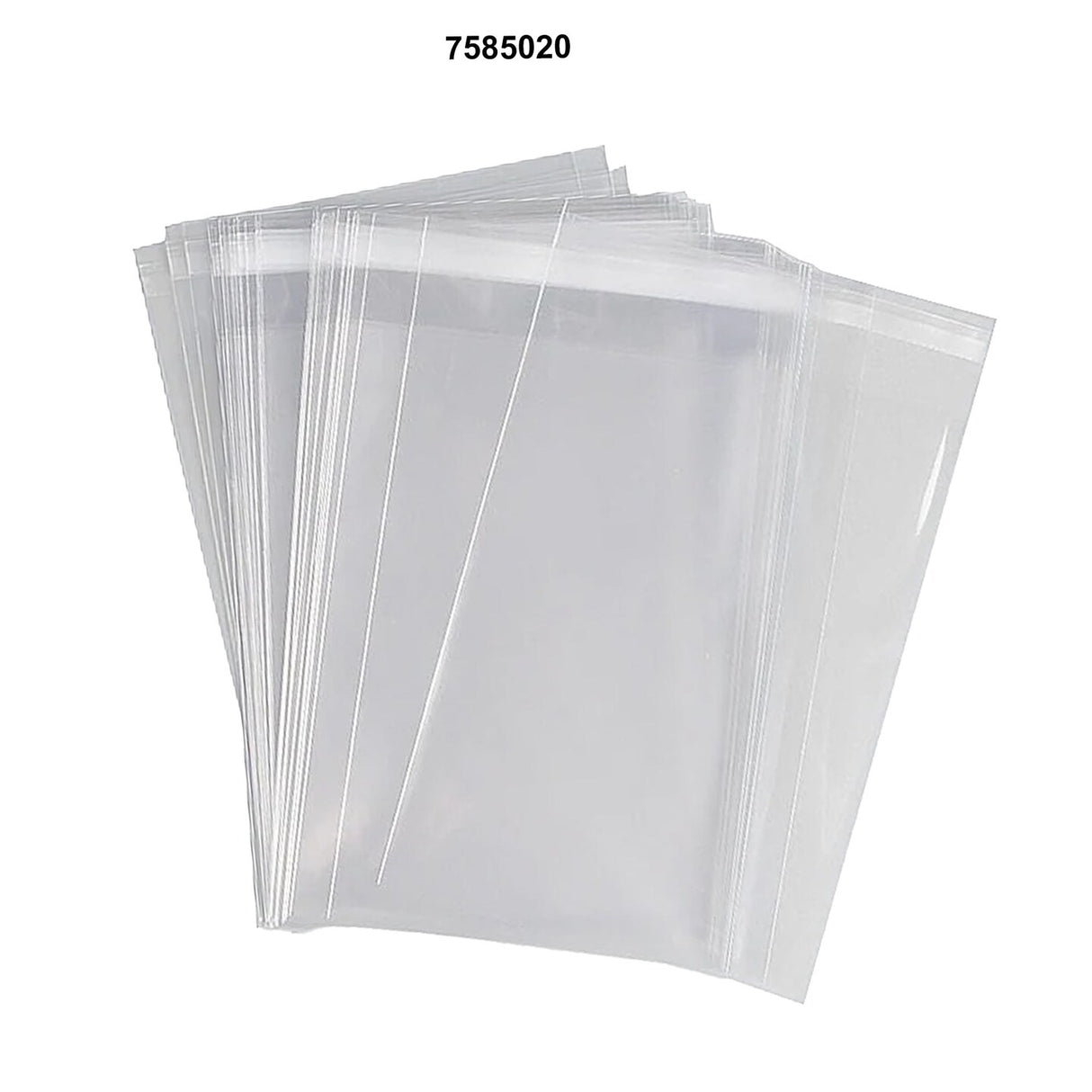 Clear Self-Seal Lip & Tape Bags 1.2 Mil 3'' x 5''