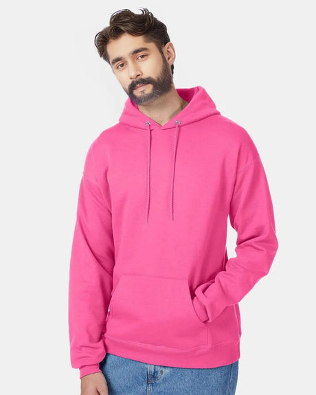 Hanes® Ecosmart Hooded Long Sleeve Sweatshirt