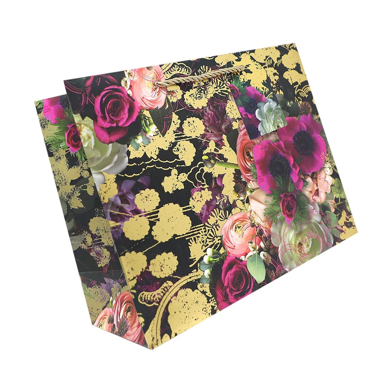 Elegant Patterned Gift Bags 10" x 5" x 12-1/2"