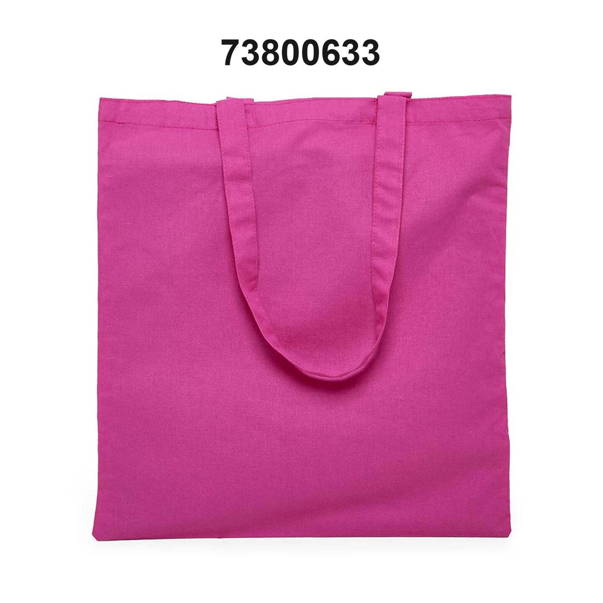 Durable Flat Cotton Tote 15" x 16 1/2"