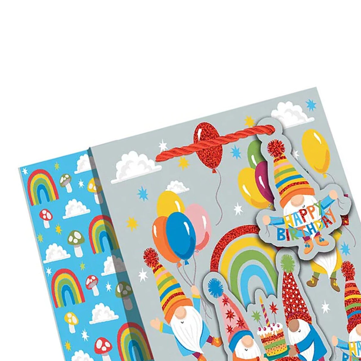 Chic Patterned Gift Bags 10" x 4" x 8"