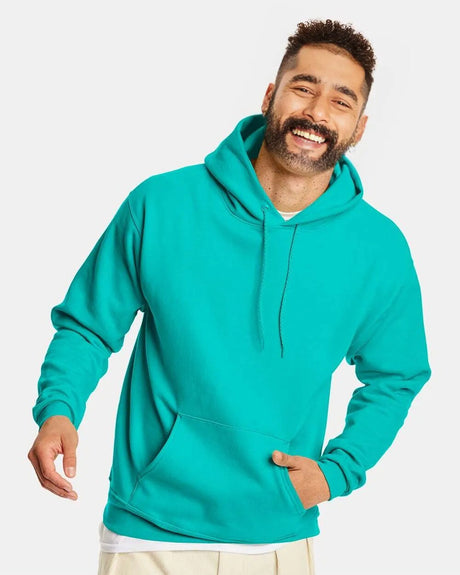 Hanes® Ecosmart Hooded Long Sleeve Sweatshirt