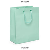Chic and Spacious Matte Euro Tote 8" x 4" x 10"