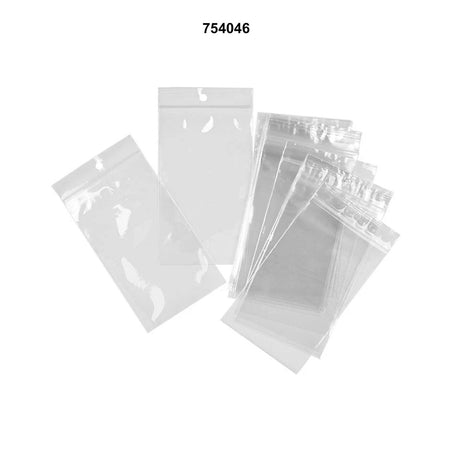 Clear Cello Bag with Hang Hole 4" x 6"