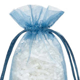 Flat Bottom Organza Bags 3 1/2''x1''x5 1/2'' for Elegant Favors
