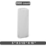 Wide Liquor Carrier Bag 5" x 3 1/2" x 18"