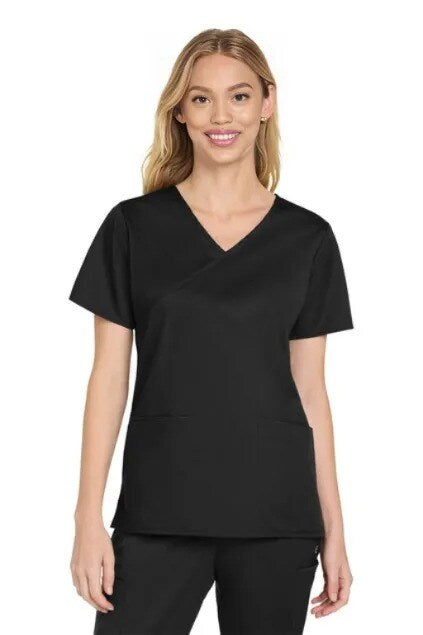 Wink® Women’s WorkFlex Mock Wrap Top