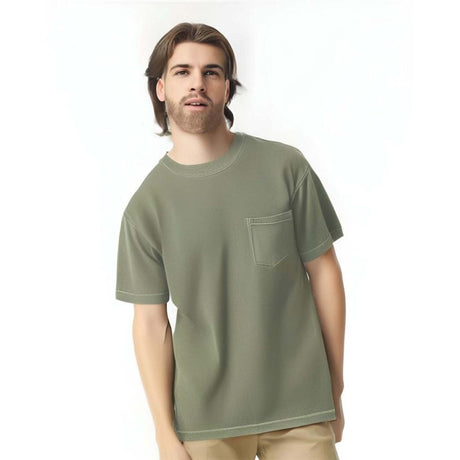 Comfort Colors® Garment-Dyed Heavyweight Pocket Crewneck Short Sleeve T-Shirt