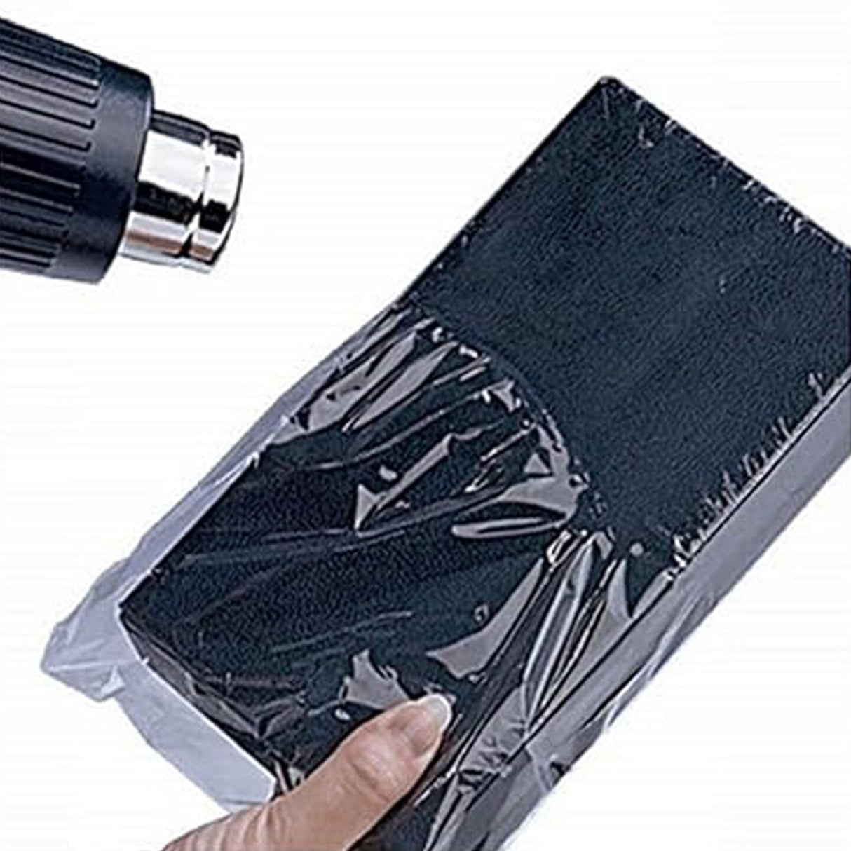 Flat Shrink Bags 6 1/4'' X 10 3/4'' Flexible Use