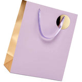 Metallic Two-Tone Euro Totes for Gifts 7'' x 37/8'' x 91/16''