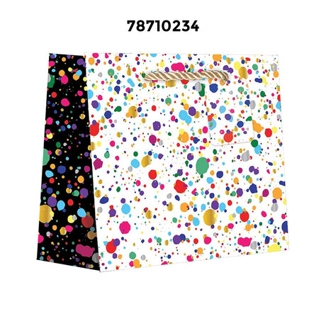 Unique Patterned Gift Bags 10" X 5" X 12-1/2"
