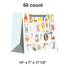 Patterned Gift Bags 14" x 7" x 17 1/2" Durable Stylish Festive Packaging