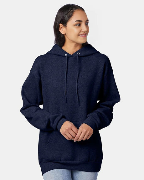 Hanes® Ecosmart Hooded Long Sleeve Sweatshirt