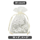 6" x 9" Organza Bag Ideal for Jewelry Storage