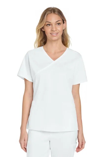 Wink® Women’s WorkFlex Mock Wrap Top