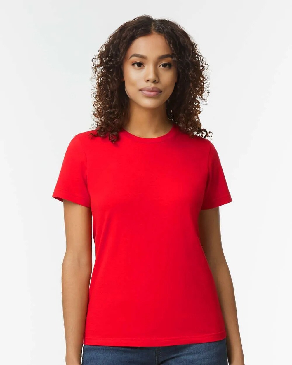 Gildan® Women's Midweight Short Sleeve Crewneck T-Shirt