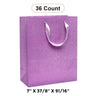 Chic Glitter Grain Euro Totes 7'' x 3 7/8'' x 9 1/16'' for Stylish Packaging