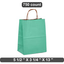 High-Quality Kraft Tinted Paper Bag 5.5" x 3.25" x 13"