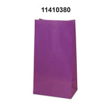 Colored Paper Bags 4 5/8'' x 2 3/8'' x 8 3/16'' Sealing Bags