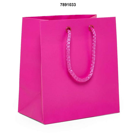 Stylish Matte Euro Tote 6" x 3 1/2" x 6 1/2"