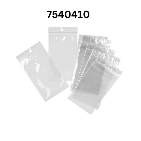 Convenient Reclosable Cello Bag with Hang Hole 4" x 10"