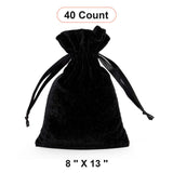 Velvet Jewelry Bags 8" x 13" Durable and Stylish
