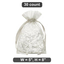 5” x 8” Organza Drawstring Bags Simple and Stylish
