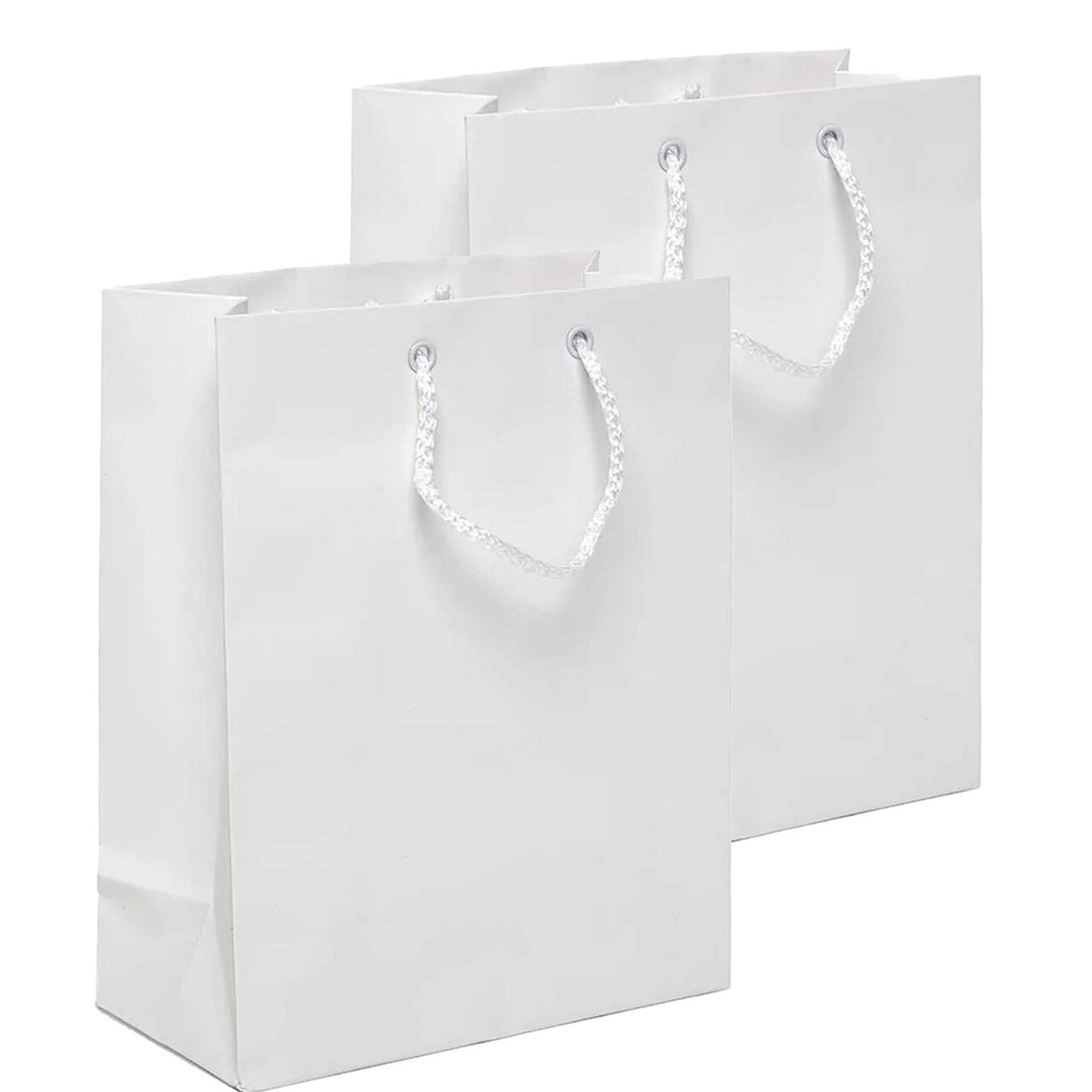 Generous Matte Euro Tote 8" x 4" x 10"