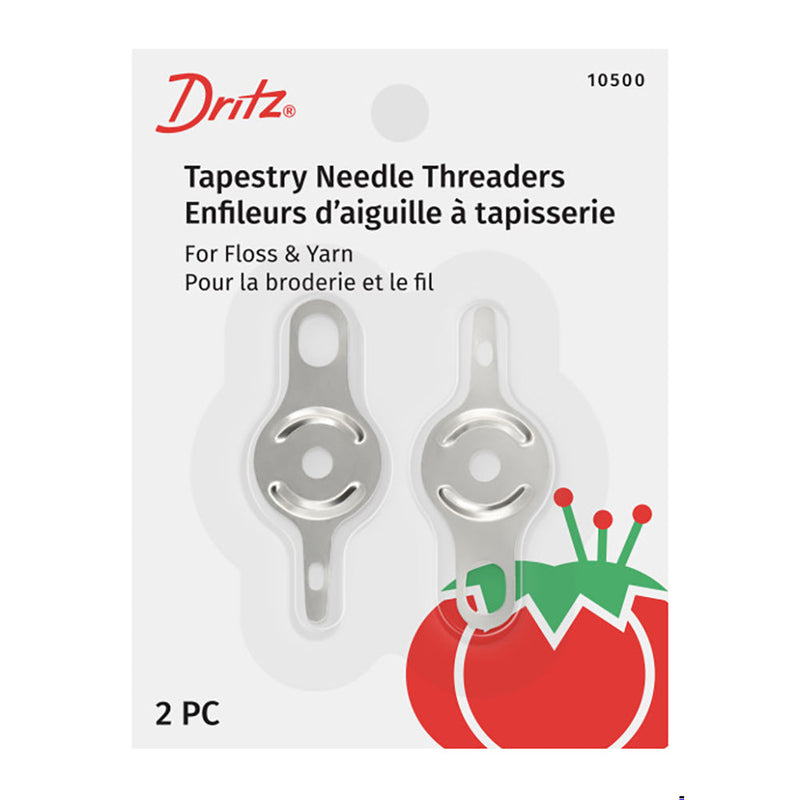 Dritz Tapestry Needle Threaders - Silver - 2 PC