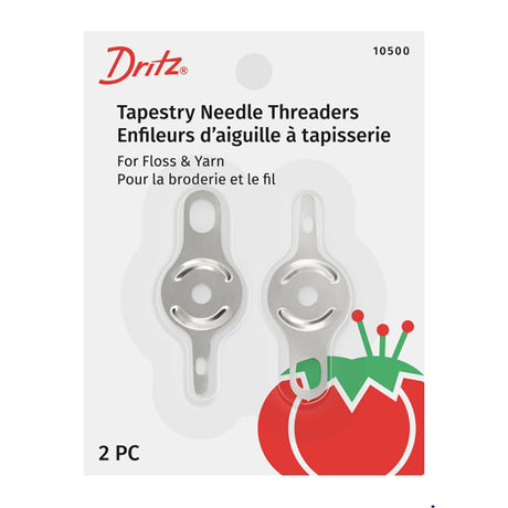 Dritz Tapestry Needle Threaders - Silver - 2 PC