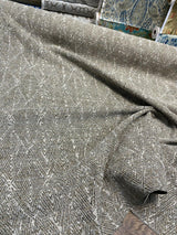 Diamond Ball Antique Dove Chenille Upholstery Fabric - Beige, Woven Chenille, 54" Width, 4" Horizontal Repeat, 8" Vertical Repeat (1 Yard)