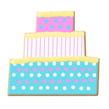 Three Layer Cake Cookie Cutter 3.5 in B1647