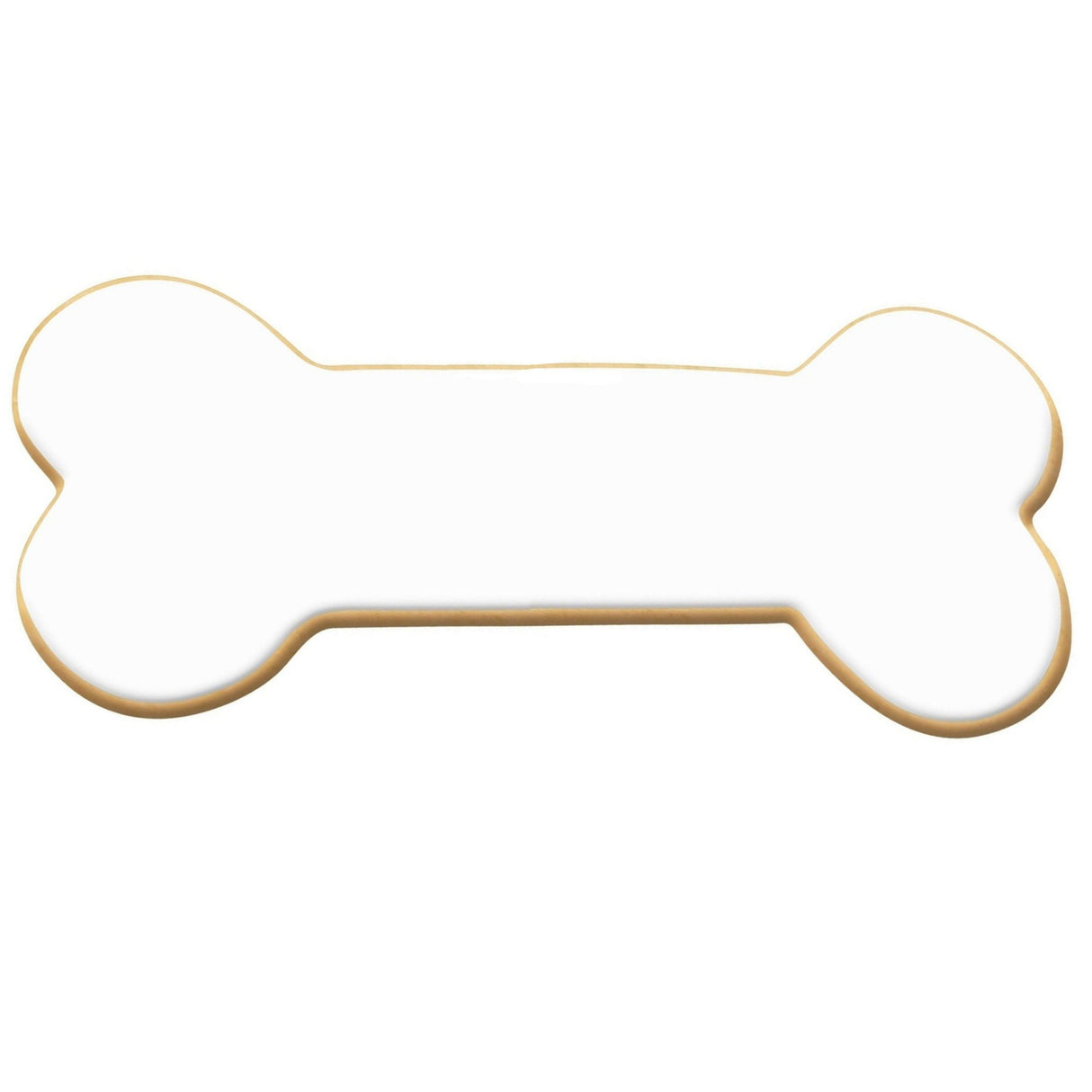 Dog Bone Tin Cookie Cutter 5.25 in B1033