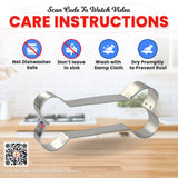 Dog Bone Tin Cookie Cutter 5.25 in B1033
