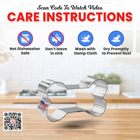 Dog Bone Cookie Cutter 5 Pc Set HS0557