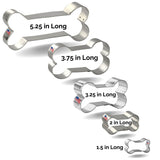 Dog Bone Cookie Cutter 5 Pc Set HS0557