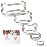 Dog Bone Cookie Cutter 5 Pc Set HS0557