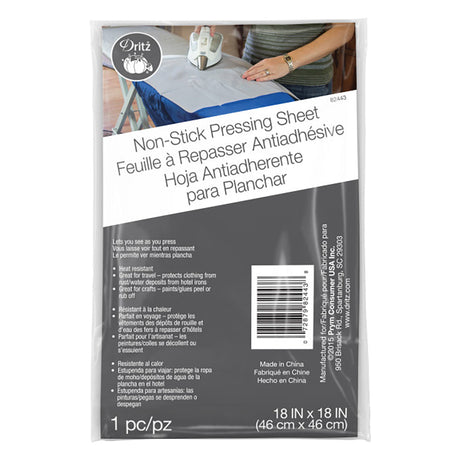 Dritz Non-Stick Pressing Sheet - 18" x 18"
