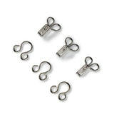 Prym Hooks & Eyes - Silver Size 2 - 12 Sets