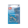 Prym Hooks & Eyes - Silver Size 2 - 12 Sets