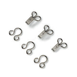 Prym Hooks & Eyes - Silver Size 3 - 12 Sets