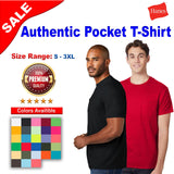 Hanes® Authentic Pocket T-Shirt